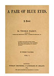 Thomas Hardy. A Pair of Blue Eyes